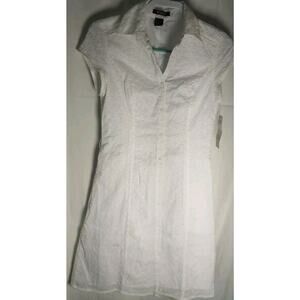 Autograph New Yourk Womens White Dress 6 new